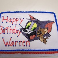 Tom And Jerry Birthday 4th birthday for my nephew