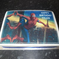 Spiderman Cake 