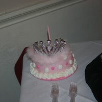 Smash Cake Smash cake that went along with the poodle cake.