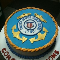 United States Coast Guard Cake 