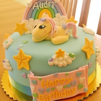 Pony Cake I have had the pleasure of making a birthday cake for my cousin's miracle baby two years in a row now. Audri is a miracle and this is...