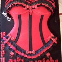 Corset Cake, Moulin Rouge Moulin Rouge Corset 21st Cake