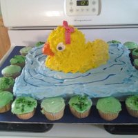 Marys Baby Shower Cake 