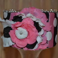 "lady Gaga" First time "free-style" cake....clearly I need to pre-plan, LOL. TFL anyway :)