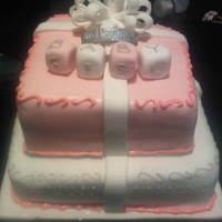 Girl Baby Shower Cake 
