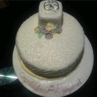 Engagement Cake 