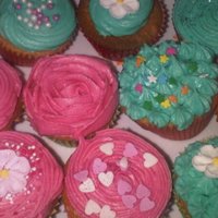 My First Rose Cupcake 