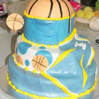 Cake For A College Basketball Team In Ohio 