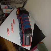Thomas And Friends - Gordon Cake Red Velvet Gordon the train cake. MMF details