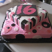 Sweet 16 Cake One of my first cakes.