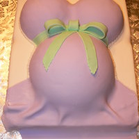 Pregnate Lady Cake 