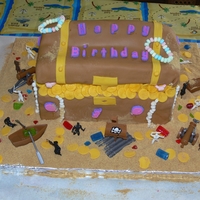 Treasure Chest Cake 