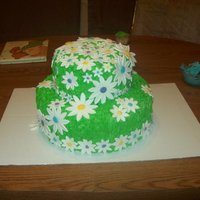Birthday Daisy Cake 