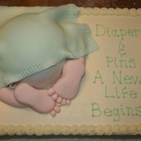 Baby Shower Cake 