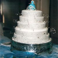 Alanna's Quince 5 flavors only 4 inches of cake left over when all was said and done.