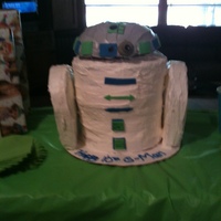 R2D2 Garridan's R2D2 Birthday Cake!