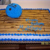 Bowling Alley Cake 