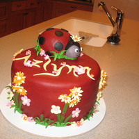 Ladybug Cake 