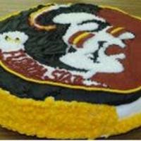 Florida State This is a vanilla cake with vanilla pudding filling. Decorated with the Florida State Seminoles logo. This was for my daughters signing...