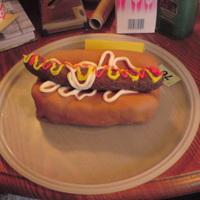 Hot Dog Cake 