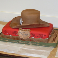 Cowboy Hat Cake 