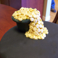 St. Patty's Day This cake has many mistakes but since I'm new at this I figure that's the best way to learn. French Vanilla Buttercream and...