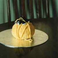 Cat On A Ball Of Wool 