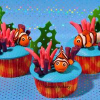Nemo I've made these cupcakes for my daughters birthday. She loves nemo!!