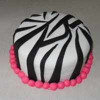 Zebra Print Birthday Cake Zebra stripes!!!!