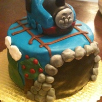 Thomas The Train Birthday Cake Fondant Thomas The Train Birthday Cake