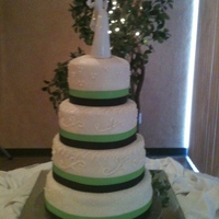 4 Tier Wedding Cake 