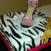 Diva Zebra Shoe 