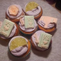 Margarita Cupcakes Made for a friend's birthday party. Added extra flavor by spiking the cupcakes with extra margarita mix and frosted with some birthday...
