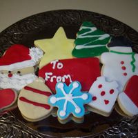 My Favorite Thing About Christmas i love making decorated christmas sugar cookies mix of fondant and royal icing