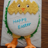 Easter Chick I made this one for my family's Easter dinner. Thank you to everyone for the idea. I hadn't planned on writing on it, but my...