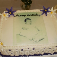 60Th Birthday This is one of the cakes I made for my mom's 60th birthday party. It was an orange dreamsicle cake with Orange IMBC filling covered in...