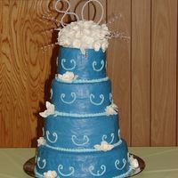 Disaster Cake This is my first official disaster cake due to hurricane IKE! I'm in texas and it is not storming where i'm at but it is so humid...