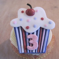 Cupcake Cupcakes! Cupcakes I made for a friends daughter who was turning 3. The theme, cupcakes!