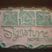 Signature Homestyles Themed Cake I did this for a Signature Homestyles party