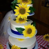 Sunflower Picnic Wedding 