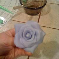 My First Gum Paste Rose 