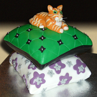 Cat Cake This a cake I made for a party, featuring my cat Rufus