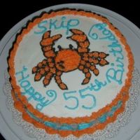 Crab Cake Pic # 2 of my step-father's birthday cake!