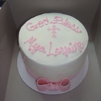 Baptism Cake Baptism Cake.... I was given a picture to go by... sorry not sure who to give credit to.