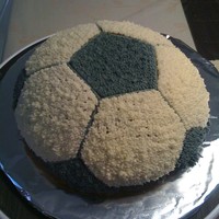 First Soccer Ball Cake!! 