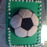 Butter Cream Cake For My Son's School Party!! 