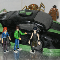 Ben 10 Car Cake My first attempt at a shaped cake.