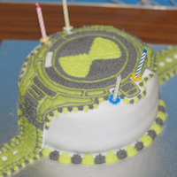 Omnitrix Cake Ben 10 omnitrix watch cake