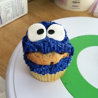 Cookie Monster saw a few people do these and thought they would be fun and they were. Kids loved them.