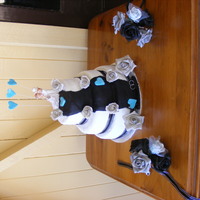 Wedding Cake I made this cake for a dear friends wedding, the top top tier is white mudcake, the second tier is chocolate mud, and the bottom tier is...